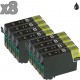 8 cartouches noir compatibles Epson T1631